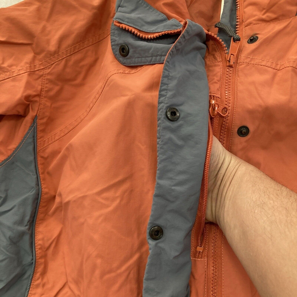 Vintage Columbia Sportswear Windbreaker Jacket Women’s Large Bugaboo Coat Orange - Picture 13 of 16